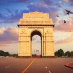 The India Gate in Delhi (All India War Memorial)