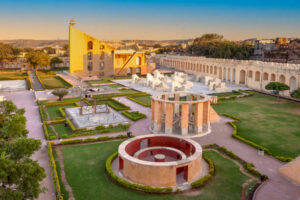 Astronomical instrument at Jantar Mantar observatory - Jaipur, Rajasthan, India