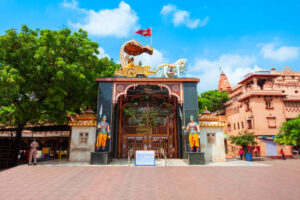 Krishna Janmasthan Temple Complex is a group of Hindu temples in Mallapura, Mathura city in Uttar Pradesh, India